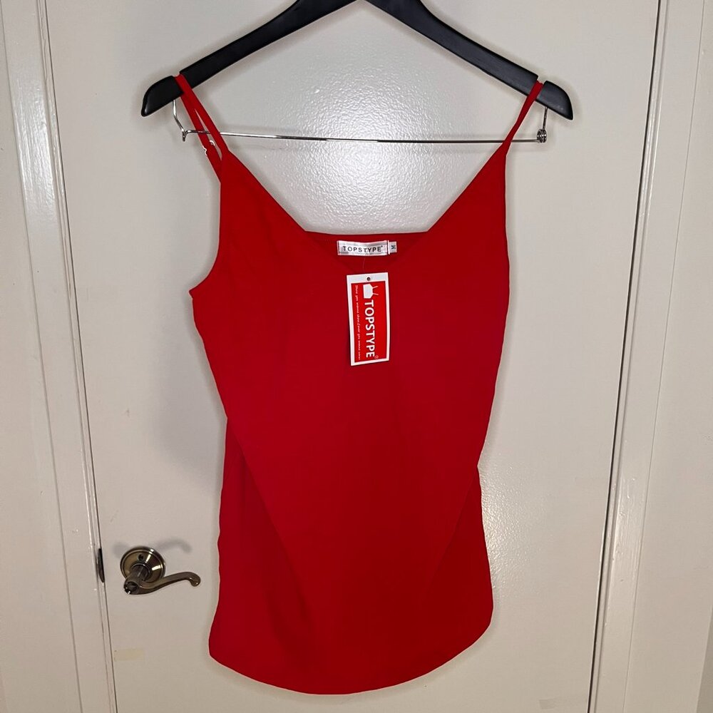 Red Topstype Camisole
